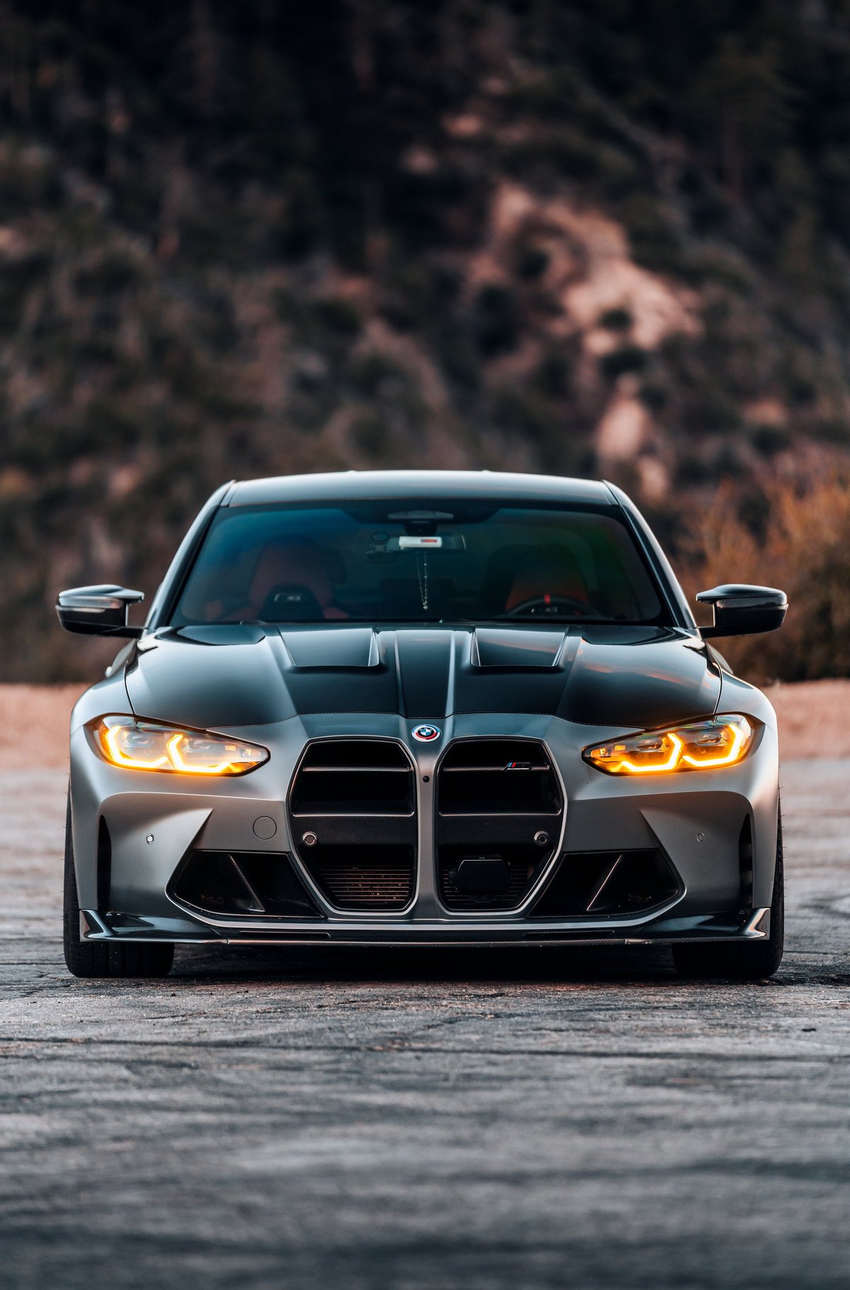 BMW M3 Competition parked and ready for a mobile visit