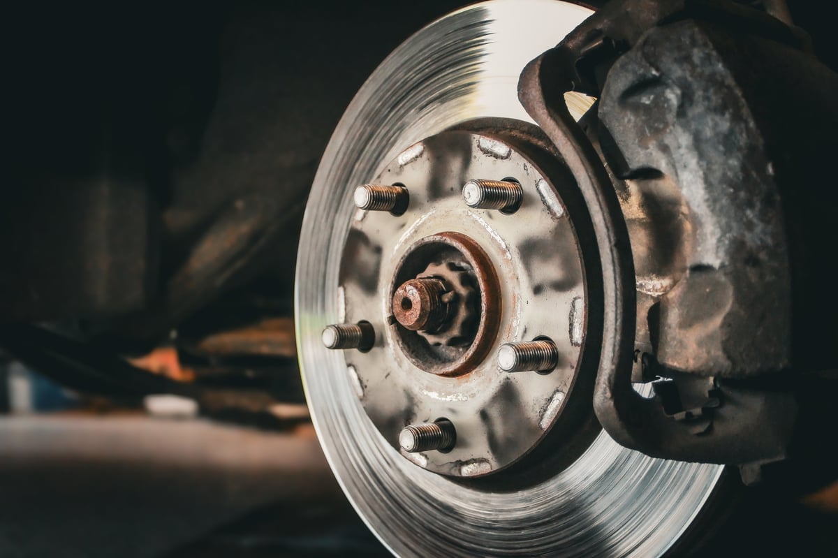 Brake Service — before